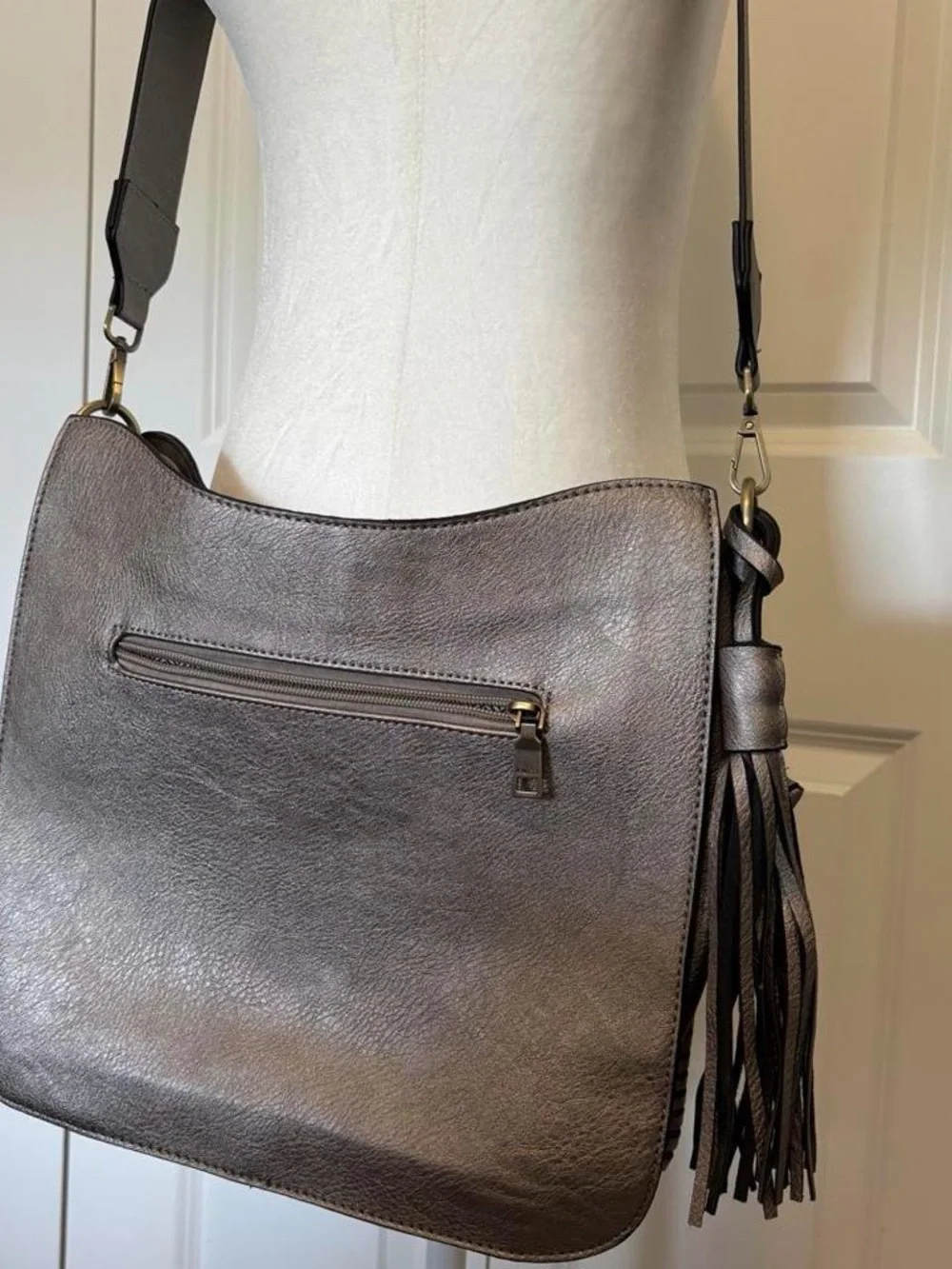 Jen & Co metallic crossbody